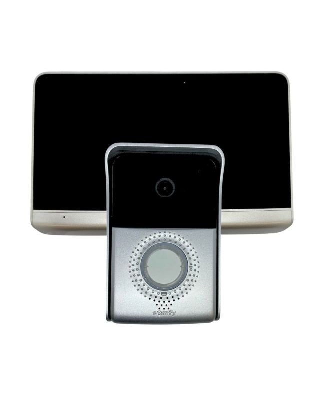 Kit Videocitofono Smart con Monitor Touch 7'' IR LED + SD 8GB - Somfy