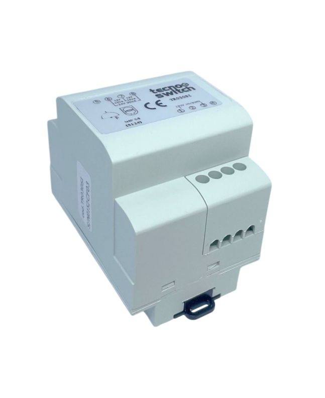 Trasformatore di Sicurezza Modulare 30VA 24V 3DIN IP20 - Tecnoswitch