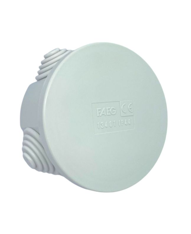 Cassetta Derivazione Tonda IP44 Ø65x35mm con Membrane FG13401 - FAEG