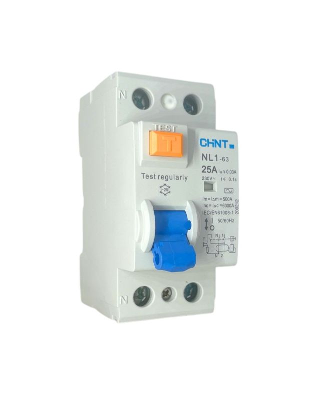 Differenziale Puro 2 Moduli 25A 30mA 6kA Tipo AC - Chint