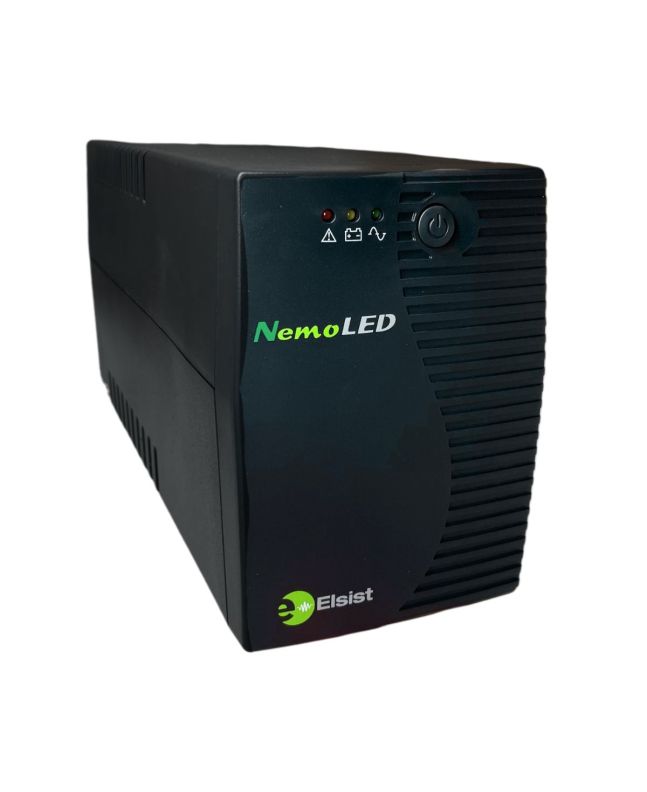 Gruppo Continuità UPS 800VA 360W Line Interactive 2 Schuko - Elsist