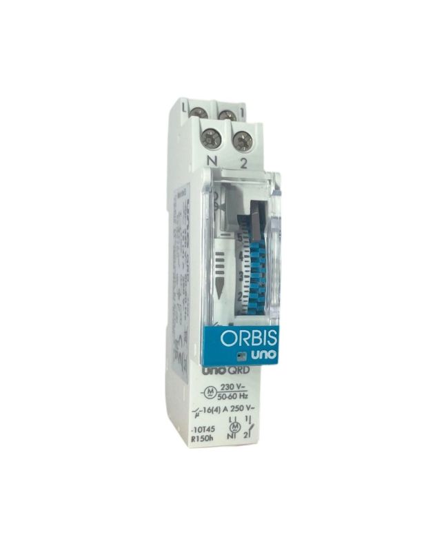 Temporizzatore Orario 1 Modulo 16A 230V UNO QRD - Orbis