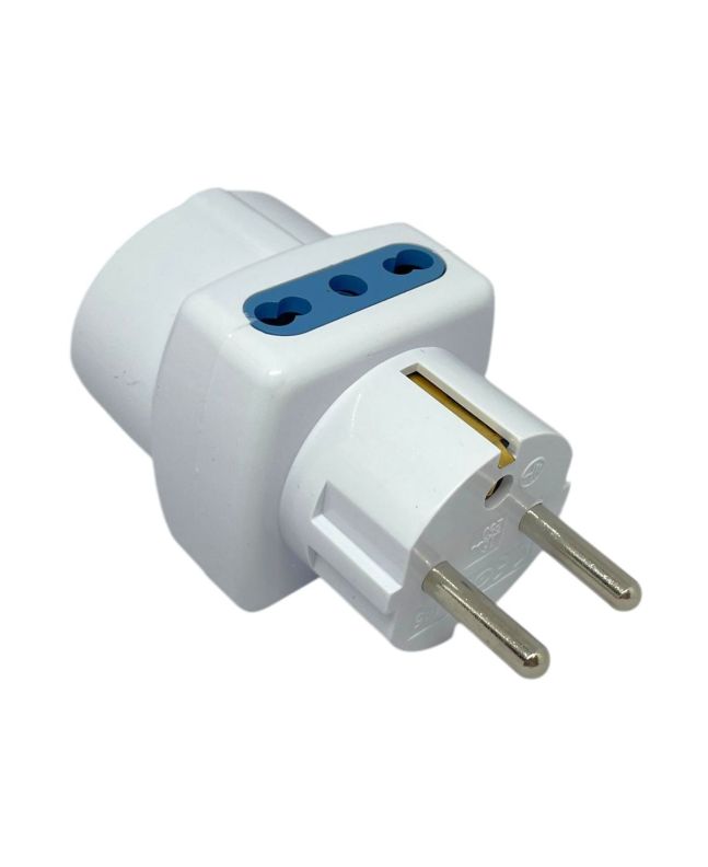 Adattatore Triplo Bianco 2P+T 16A 250V IP20 FG28514 - FAEG