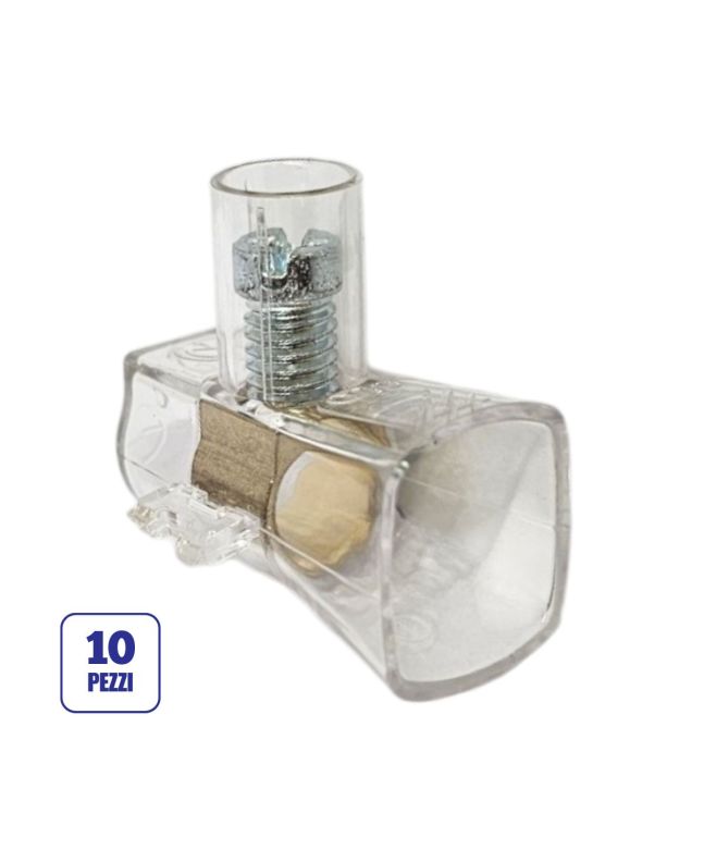 Morsetti Unipolari 10mm² 10 Pezzi 750V 57A Made in Italy - FAEG