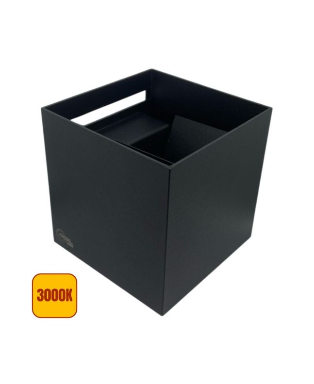Applique LED Esterno IP65 12W 3000K Luce Up & Down - Antracite