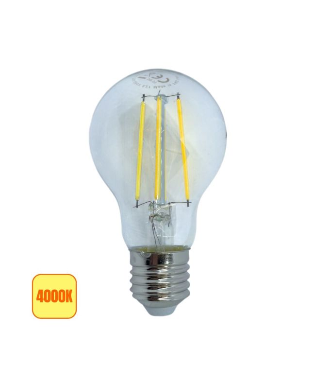Lampadina LED E27 8W 4000K 960lm 360° A60 a Filamento - Osram