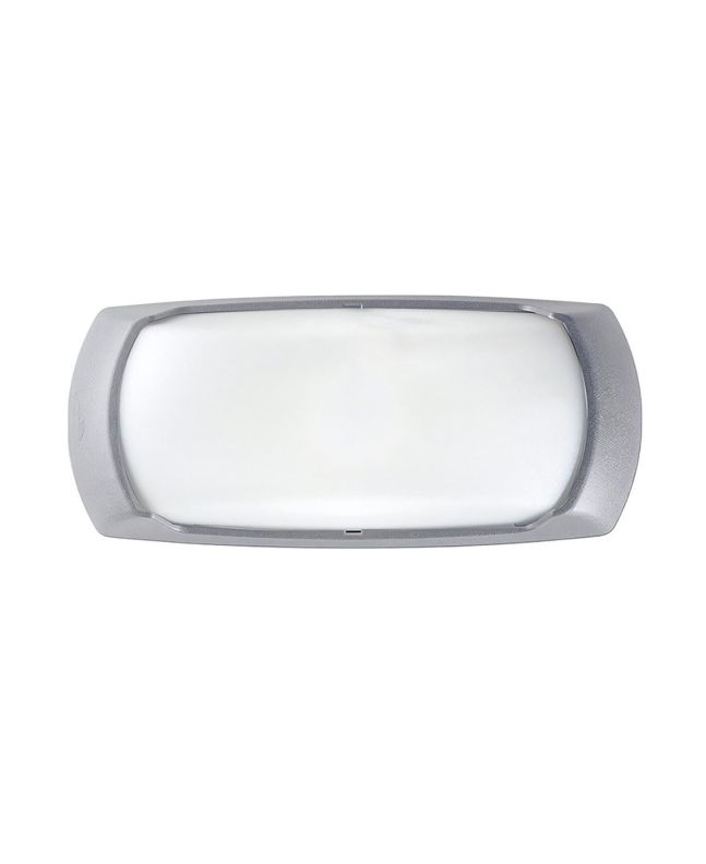 Applique LED Francy OP Grigia IP66 E27 da Esterno - Fumagalli