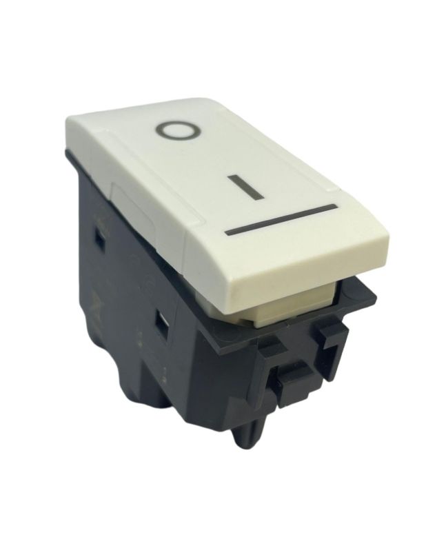 Interruttore Bipolare 0/1 16A Bianco TOT-802-B per Serie Living Light