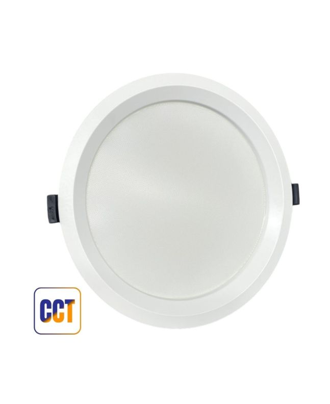 Pannello LED CCT 40W 5600lm Ø225mm UGR<17 IP54 - Olizon
