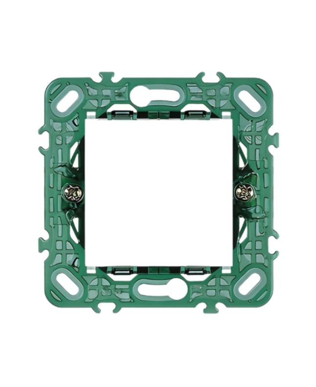 Supporto 2 Posti Compatibile Vimar Plana Z6002 - TOT Electric