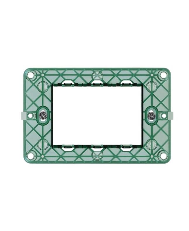 Supporto 3 Posti Compatibile Vimar Plana Z6003 - TOT Electric