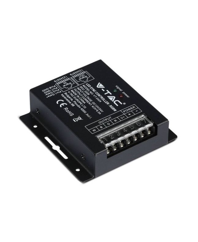 Controller LED RGB+W Dimmerabile con Telecomando 24 Tasti IP2012-24V