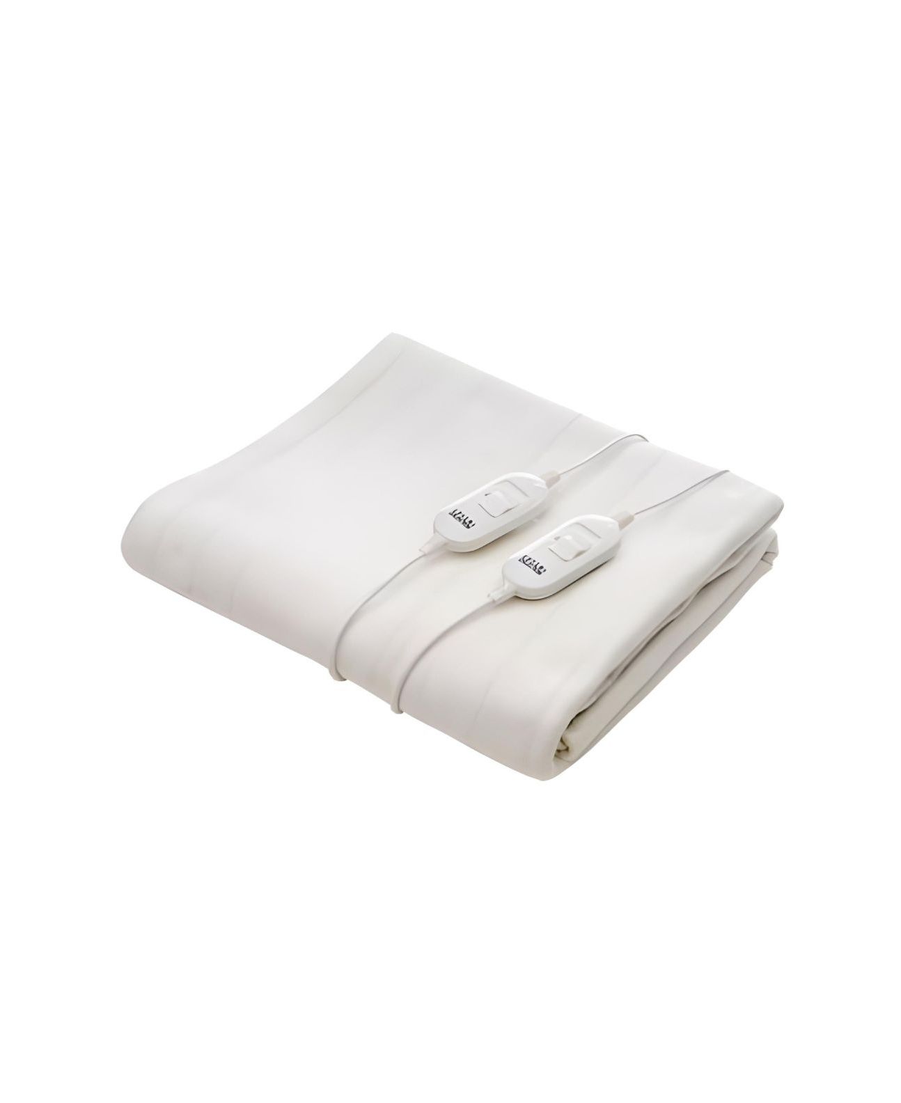 Coveri Scaldaletto Elettrico Matrimoniale 160x140 Cm | Termocoperta 3 Temperature Max 50°C Con Doppio Telecomando | Fibra Di Lana Morbida E Lavabile - 3