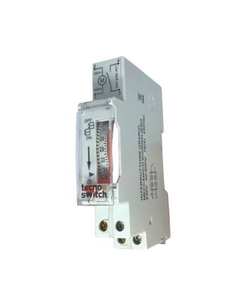 Interruttore Orario Meccanico Giornaliero 1DIN 16A IP20 - Tecnoswitch
