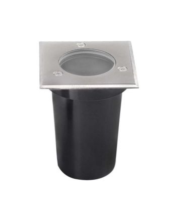 Portafaretto LED GU10 da Incasso Quadrato IP67 Esterno - V-TAC
