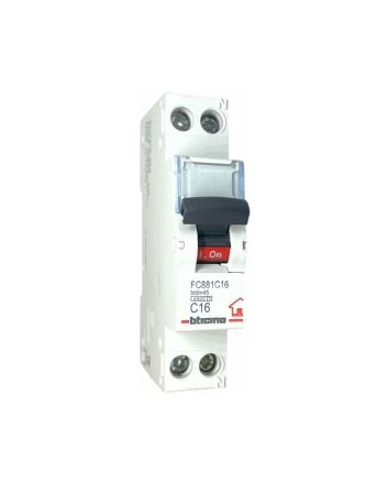 Magnetotermico 1 Modulo 1P+N 16A 4,5kA Curva C - BTicino