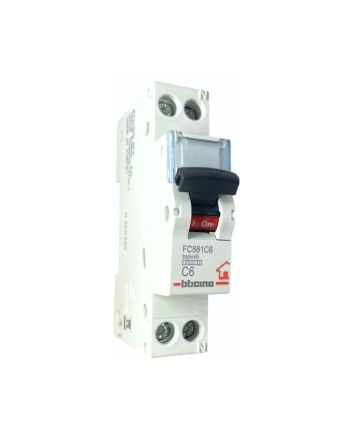 Magnetotermico 1 Modulo 1P+N 16A 4,5kA Curva C - BTicino
