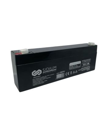 Batteria Ricaricabile al Piombo 12V 2Ah - Sidium