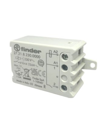 Relè Interruttore ad Impulsi 10A 230V 1NO IP20 1mA - Finder