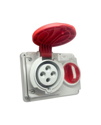Presa Interbloccata 16A 3P+T 6h IP44/54 Senza Fondo - FAEG
