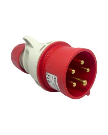 Spina Mobile Dritta 16A 3P+N+T 240/415V IP44 - Elettrocanali