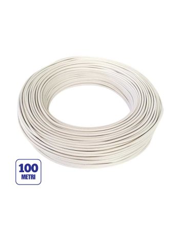 Cavo Unipolare FS17 1,5mm² Bianco 450/750V Matassa 100m - Cavicondor