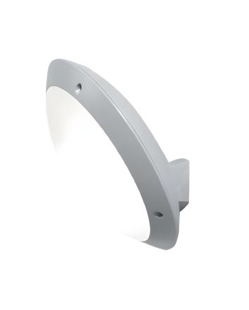 Plafoniera da Esterno Lucia Grigia E27 IP66 Ø30cm - Fumagalli