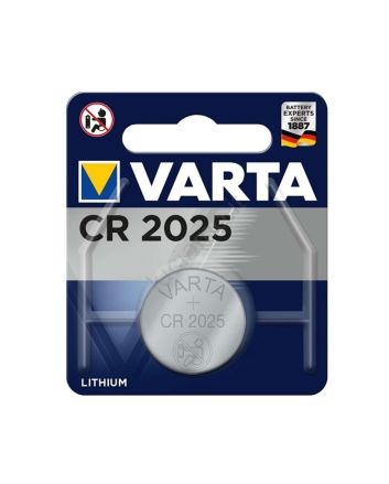 Batteria a Bottone CR2025 3V 157mAh al Litio – Varta