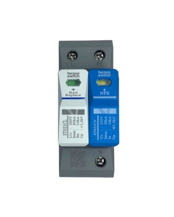 Scaricatore Sovratensione Monofase 230V 20kA 2DIN IP20 - Tecnoswitch