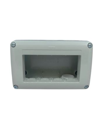 Contenitore 4 Moduli IP40 Parete Ø23 Sfondabili GW27004 - Gewiss