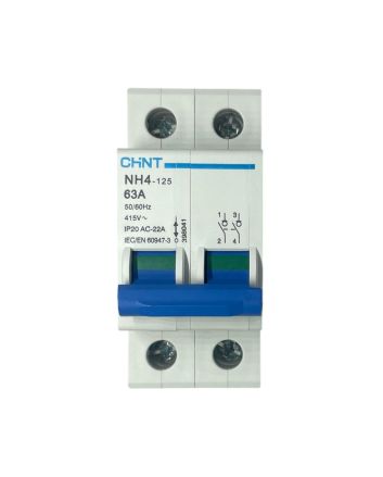 Sezionatore 2 Moduli 63A 415V 2 Moduli IP20 AC-22A - Chint