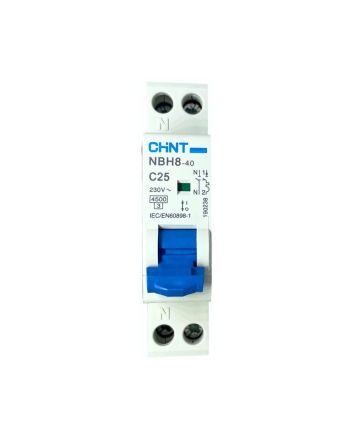 Magnetotermico 1 Modulo 1P+N 25A 4,5kA Curva C - CHINT
