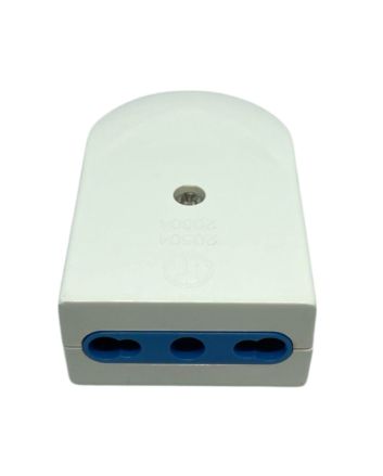 Presa Volante 2P+T 16A Bipasso Bianca 250V IP20 - FAEG