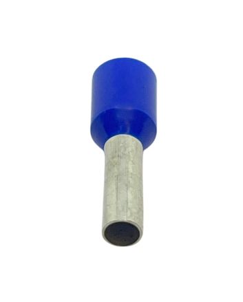 Puntalini Blu Isolati 2,5mm² Tubo 8mm Guida DIN Prezzo al pezzo