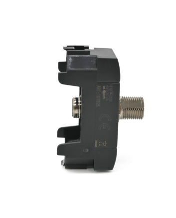 Presa TV Satellitare Nera Antracite Compatibile Living International