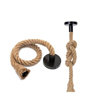 Applique Corda a Sospensione 1,5m in Canapa Attacco E27 - Banana King