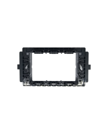 Supporto 3 Posti Originale Serie Gewiss GW24201 Nero - Gewiss
