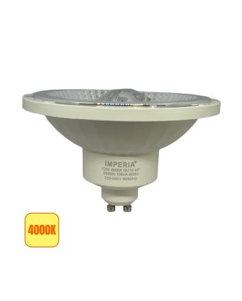 Lampadina COB AR111 GU10 12W Luce Naturale 4000K 900lm - Imperia