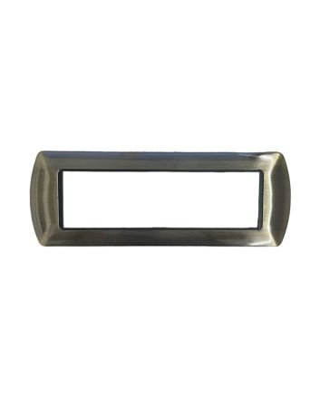 Placca 7 Posti Bronzo Spazzolato TOT-8807-T-09 Living International
