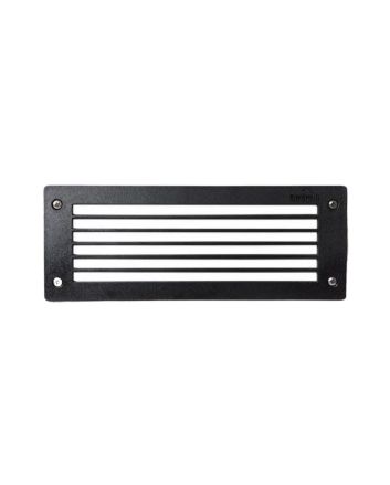 Segnapasso LED E27 Leti 300 GL IP66 Nero per Esterno - Fumagalli
