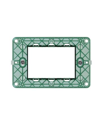 Supporto 3 Posti Compatibile Vimar Plana Z6003 - TOT Electric