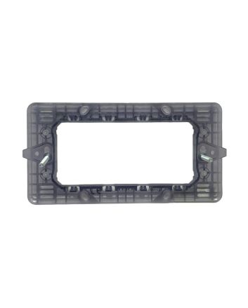 Supporto 4 Posti Compatibile Matix Trasparente Viola Fumé Tot Electric