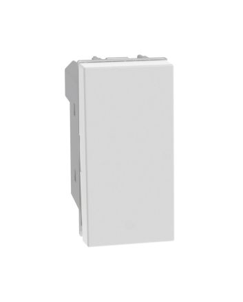 Pulsante Unipolare 10A 250V Compatibile Matix Bianco - TOT Electric