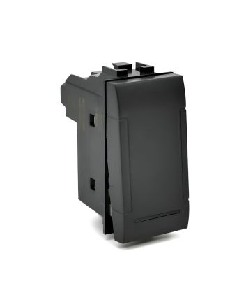 Deviatore 16A 250V TOT-803-N Compatibile Living International Nero