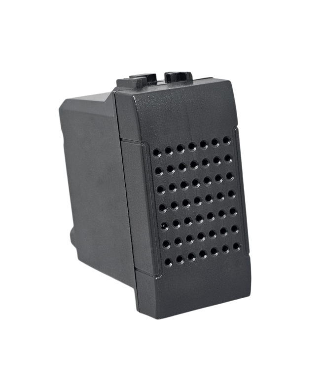 Ronzatore 6A 220V Nero Antracite TOT-822-N Compatibile Living Light