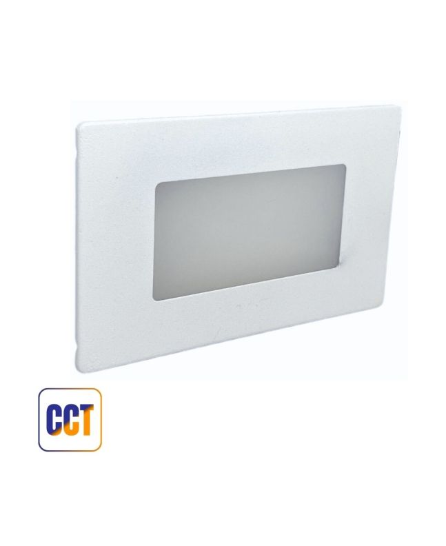 Segnapasso LED 2,5W 3CCT IP65 3 Placche Incluse 150lm - Imperia