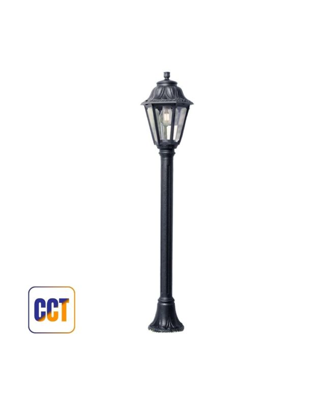 Palo LED Mizar/Anna 110cm E27 IP55 con Lampadina 8,5W CCT - Fumagalli