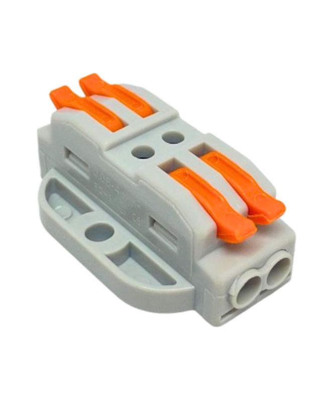 Morsetto 2 Ingressi 2 Uscite 32A 0,75‑4mm² 250/600V - Elmark