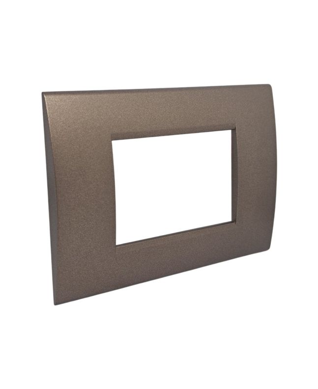 Placca 3 Posti Bronzo TOT-8003-14 Living Light - Tot Electric
