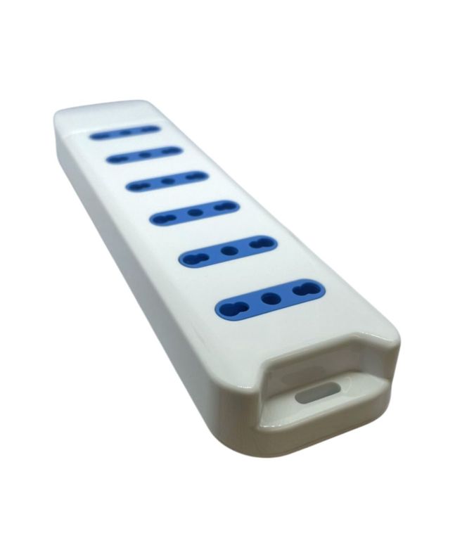 Multipresa 6 Posti per Bipasso P17/11 10/16A Da Cablare - Imperia